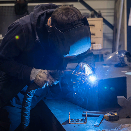 Soudure MIG - Atelier de chaudronnerie - AMTI Nantes (44) - Assistance Maintenance Technique Industrielle